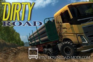 Карта Dirty Road для Euro Truck Simulator 2