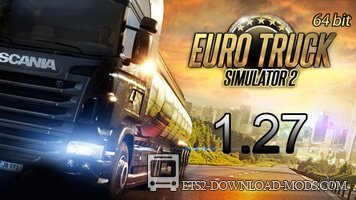 Обновление Euro Truck Simulator 2 1.27.2.1s + 53 DLC