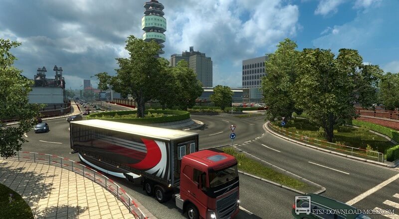 Карта Италии v1.1 для Euro Truck Simulator 2