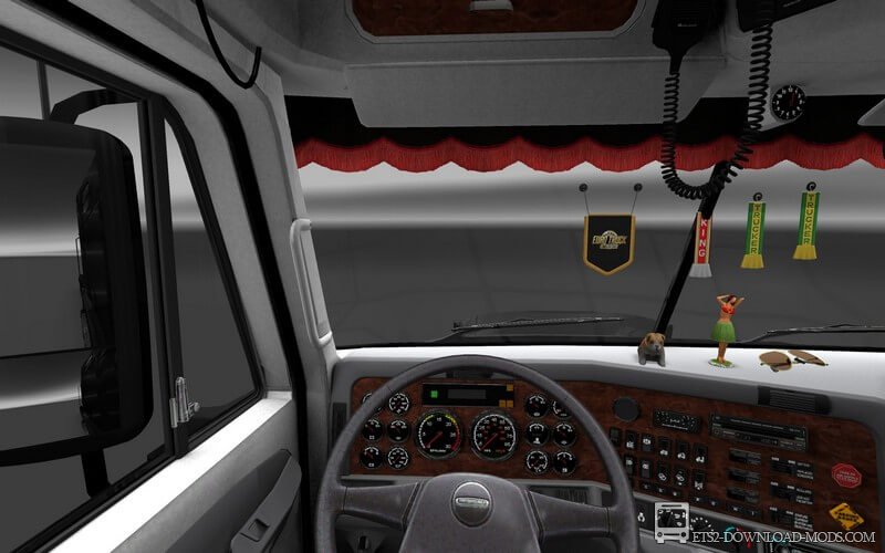 Грузовик Freightliner Century для Euro Truck Simulator 2 (американский тягач для ETS 2 1.27)