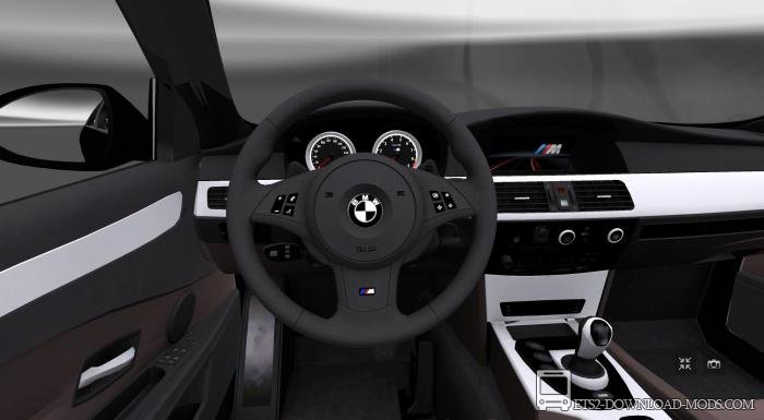 Автомобиль BMW M5 E60 V10 для Euro Truck Simulator 2