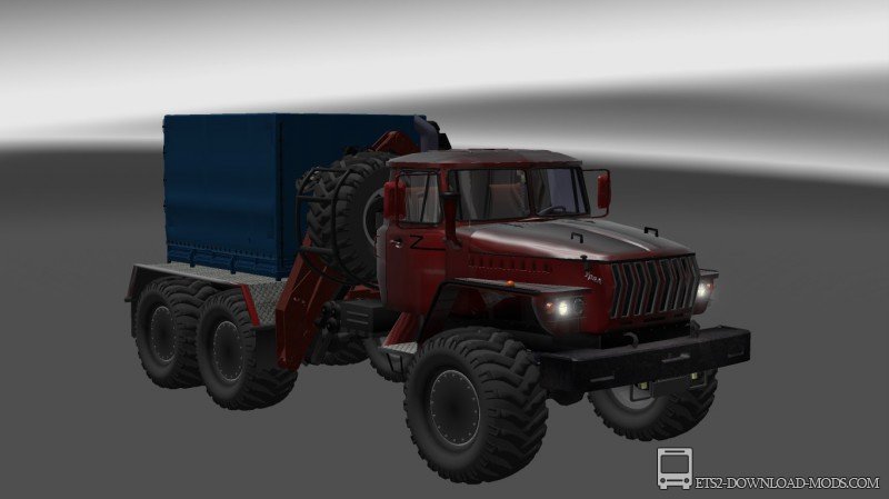 Мод на грузовик Урал-43202 v3.5 для ETS 2 1.27