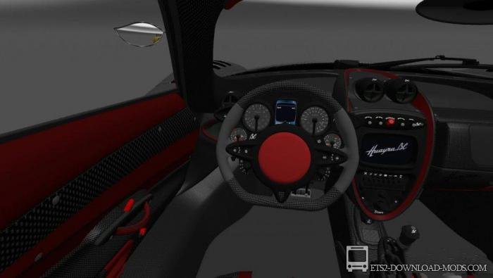 Спорт-кар Pagani Huayra Bc для Euro Truck Simulator 2