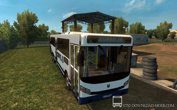 Автобус MAN Triton для Euro Truck Simulator 2