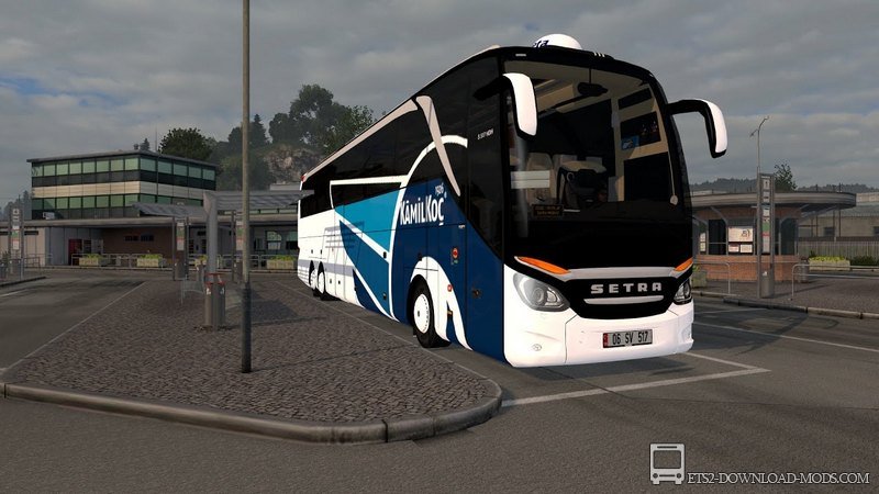 Обновленный автобус SETRA S 517 HDH для ETS 2 1.27