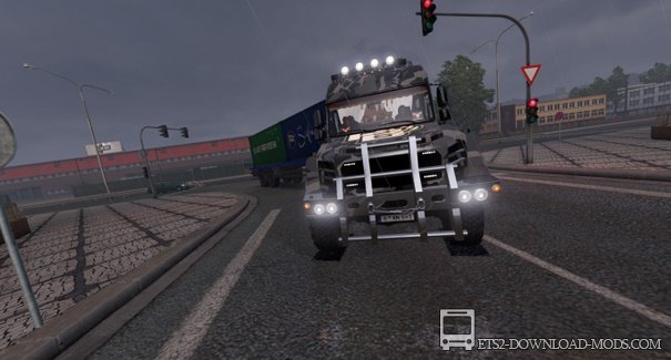Грузовик Маз 6440 для бездорожья в Euro Truck Simulator 2