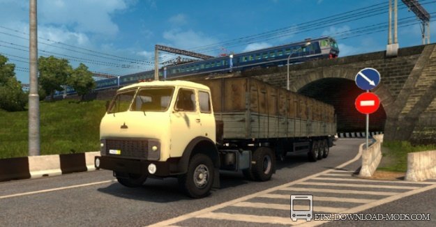 Грузовик МАЗ 504B-515B v1.27 для Euro Truck Simulator 2