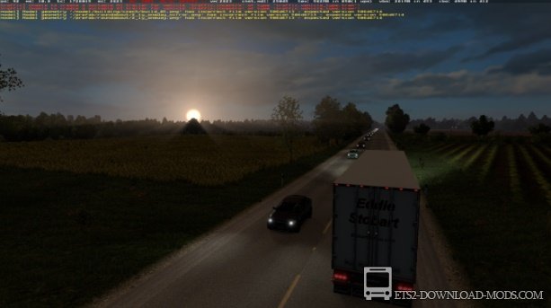 WX Weather PRO Edition - реалистичная графика в Euro Truck Simulator 2