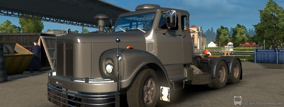 Грузовик Scania LS 111 / LS 110 для Euro Truck Simulator 2