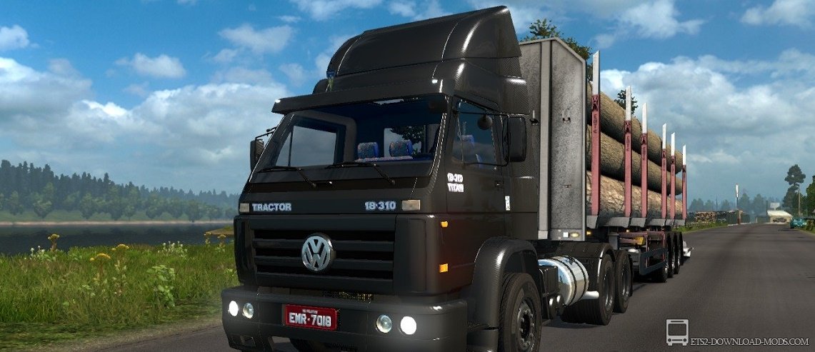Грузовик Volkswagen Titan для Euro Truck Simulator 2