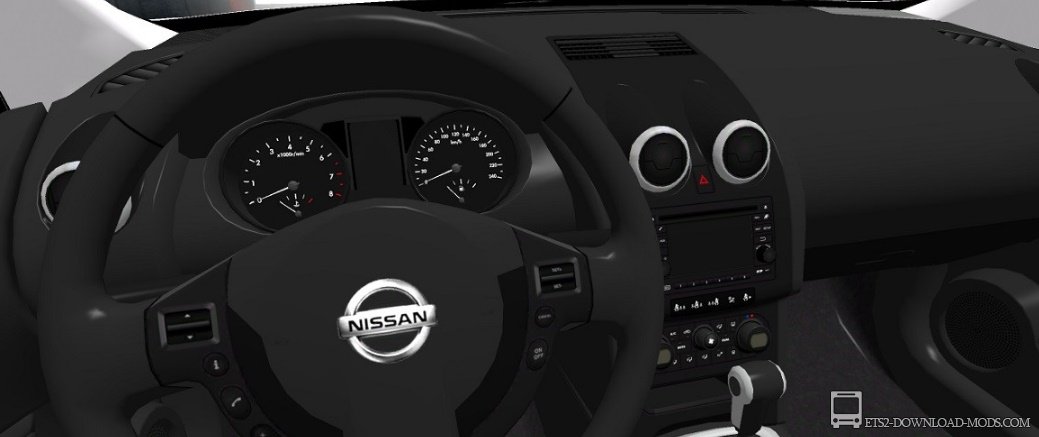 Автомобиль Nissan Qashqai 2010 для Euro Truck Simulator 2