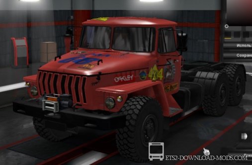 Грузовик Урал 4320-43202 для Euro Truck Simulator 2