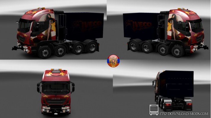 Грузовик Iveco Trakker v.1 для Euro Truck Simulator 2