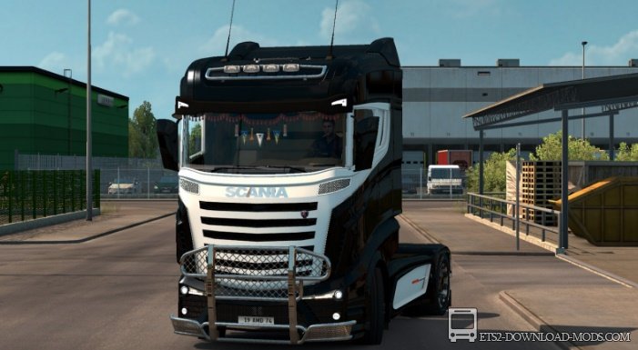 Грузовик Scania Concept для Euro Truck Simulator 2