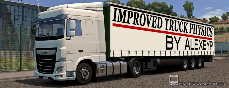 Улучшенная физика грузовика v 2.5 для Euro Truck Simulator 2