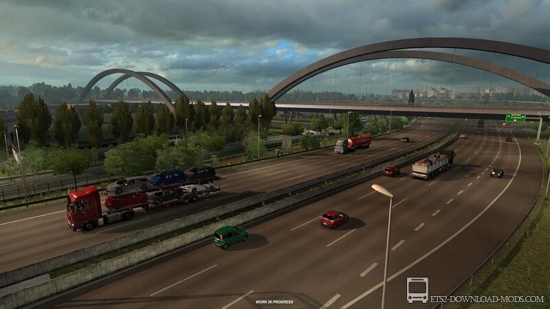 Обновление Euro Truck Simulator 2 1.30, обзор новых функций в ETS 2 1.30, 1.29