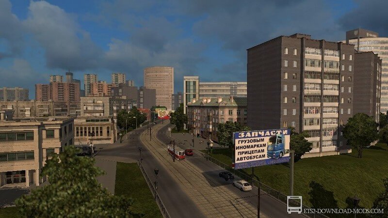 Скачать карту Восточный Экспресс v10.9 для Euro Truck Simulator 2 1.30