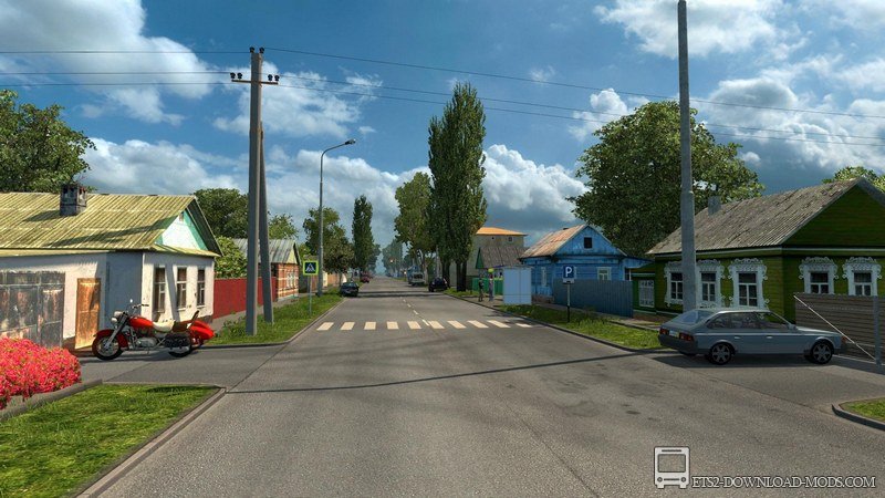 Карта RusMap v.1.7.5 для Euro Truck Simulator 2