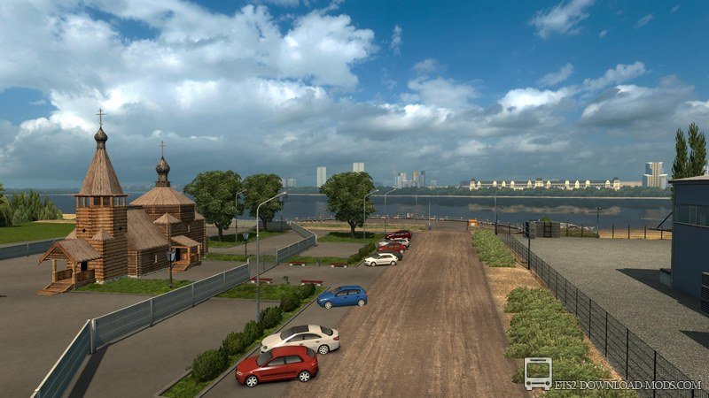 Карта RusMap v.1.7.5 для Euro Truck Simulator 2 1.30