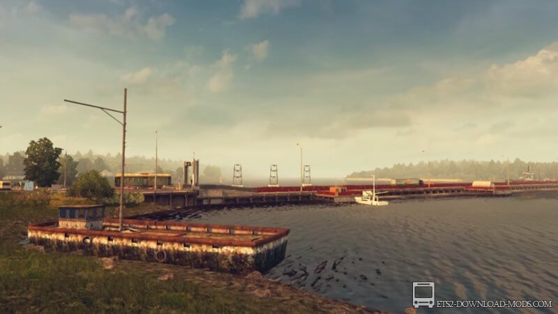 Карта России RusMap v1.8 для Euro Truck Simulator 2 1.30