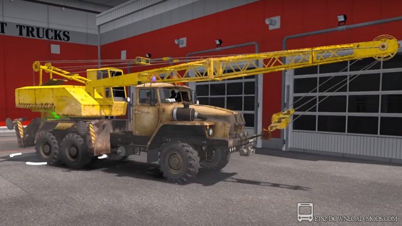 Мод на отечественный грузовик Урал-4320-10 для Euro Truck Simulator 2 1.30
