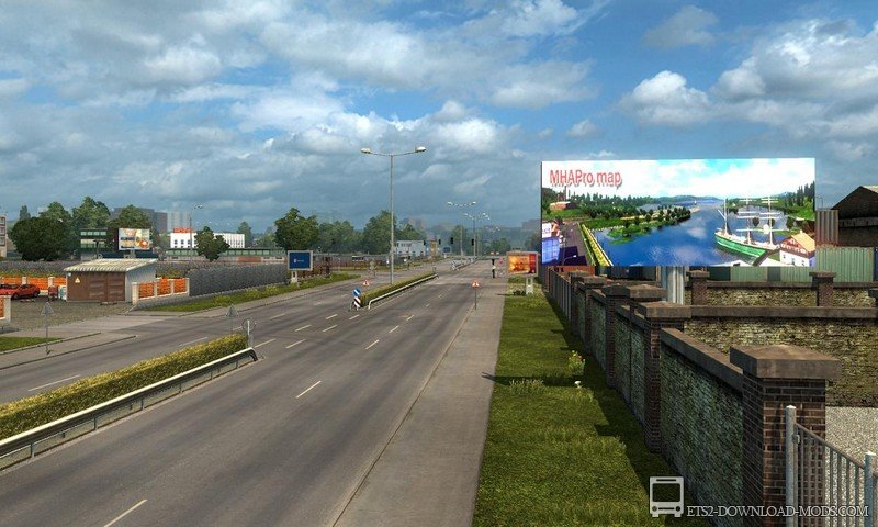 Мод на карту MHAPro Map EU 1.30 для Euro Truck Simulator 2 1.30