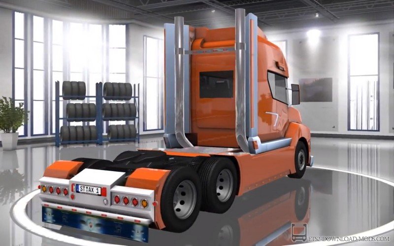 Мод на концепт грузовик Scania STAX v.2.3 для Euro Truck Simulator 2 1.30