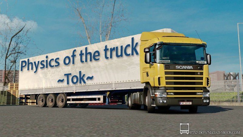 Скачать мод на улучшенную физику грузовиков для Euro Truck Simulator 2 1.30
