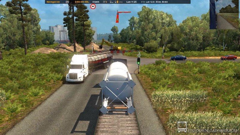 Скачать мод на карту Republic of Aloma для Euro Truck Simulator 2 1.30