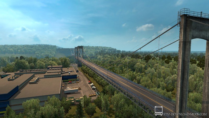 Скачать мод на карту Republic of Aloma для Euro Truck Simulator 2 1.30