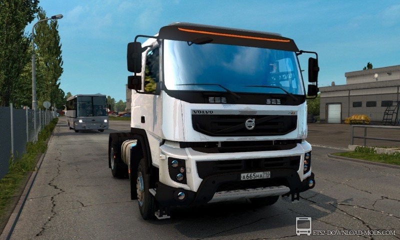 Грузовик Volvo FMX 540 для Euro Truck Simulator 2(тягач Volvo FMX 540 для ETS 2)