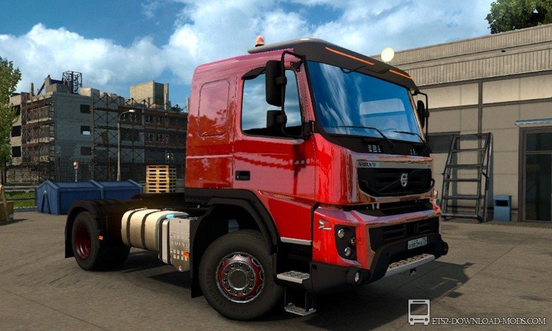 Грузовик Volvo FMX 540 для Euro Truck Simulator 2(тягач Volvo FMX 540 для ETS 2)