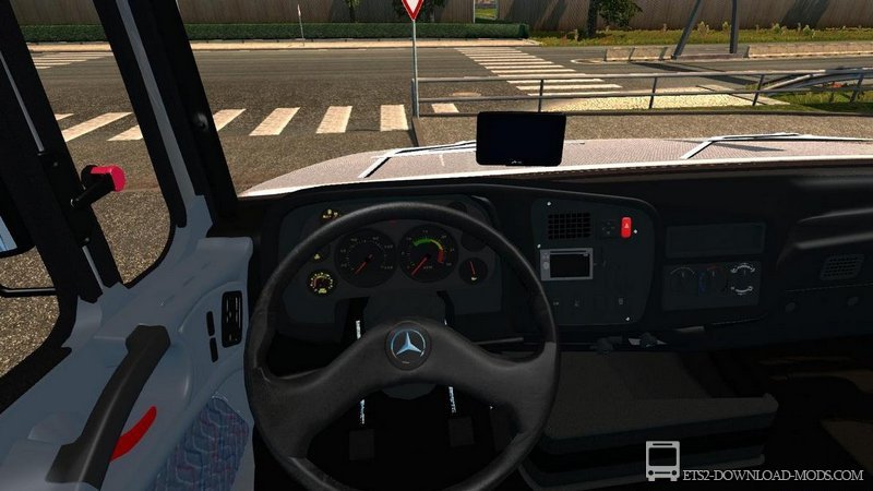 Скачать мод на грузовик Mercedes-Benz 1634 для Euro Truck Simulator 2 1.30