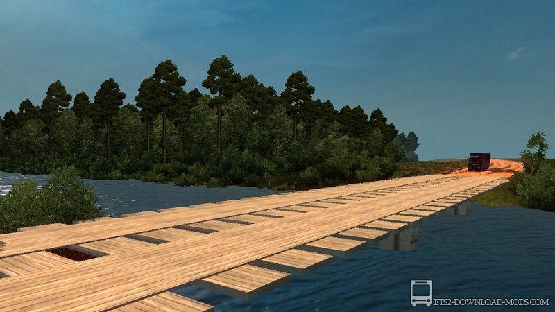 Скачать мод на карту Amazonas Map для Euro Truck Simulator 2 1.30