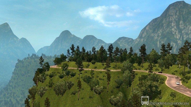 Скачать мод на карту Колумбии - Colombia Map 3.0.9 для Euro Truck Simulator 2 1.30