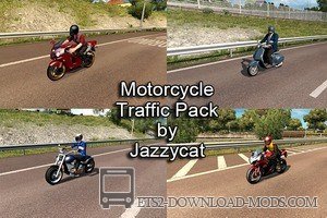 Пак мотоциклов в трафик v3.6 для ЕТС 2 1.35