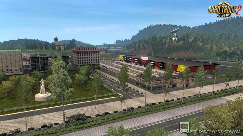 Скачать мод на карту RoExtended Project v2.2 для Euro Truck Simulator 2 1.35 / 1.36