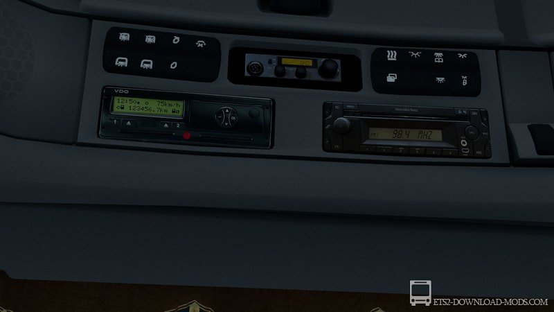 Скачать мод на грузовик Mercedes-Benz Actros MP3 Reworked v.3.0 для Euro Truck Simulator 2 1.36