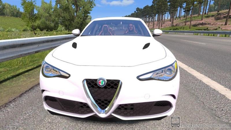 Скачать мод на автомобиль Alfa Romeo 159 v1.3 для Euro Truck Simulator 2 1.36