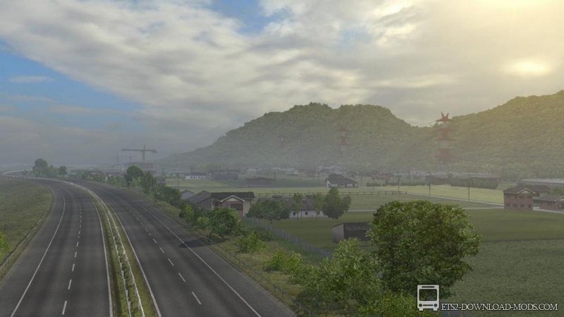 Скачать автономную карту Project Japan v0.3.1 для Euro Truck Simulator 2 1.36