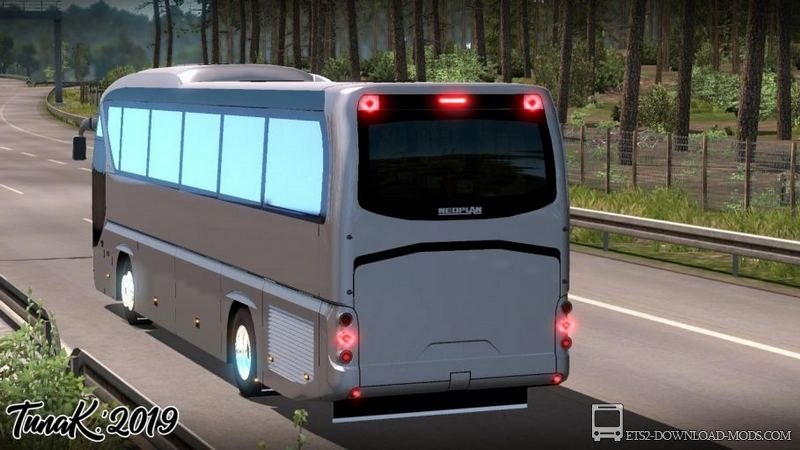Скачать мод на автобус Neoplan Tourliner Euro 5 для Euro Truck Simulator 2 1.36