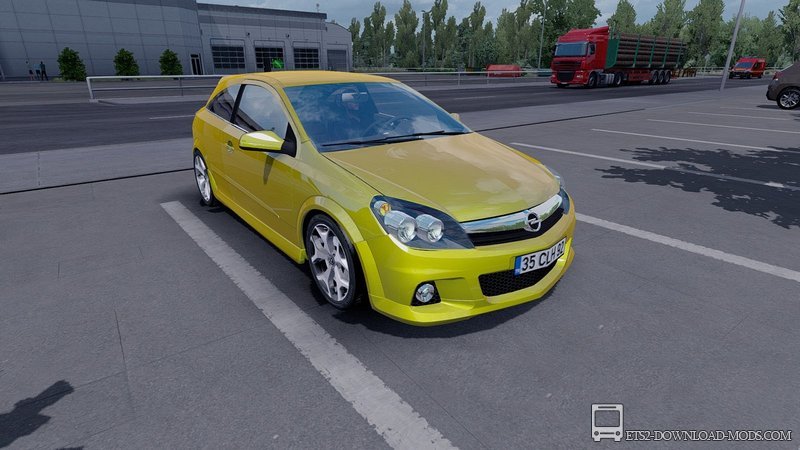 Скачать мод на Opel Astra J v1.7 для Euro Truck Simulator 2 1.37