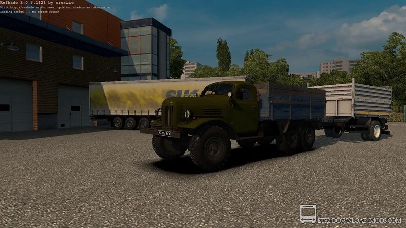 Скачать мод на грузовик ЗИЛ 157 v.1.4 для Euro Truck Simulator 2 1.37