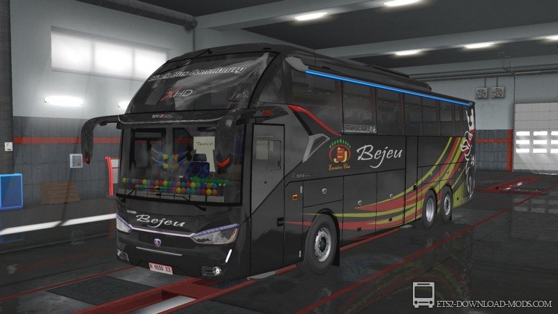 Автобус EP4 Laksana SR2 XHD v1.0 для ЕТС 2 1.37